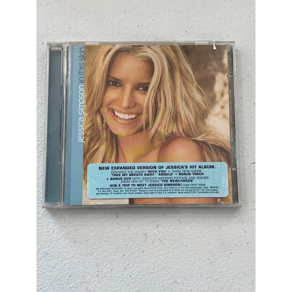 Jessica Simpson In This Skin CD Expanded Edition 2004 Pop Pre-Owned